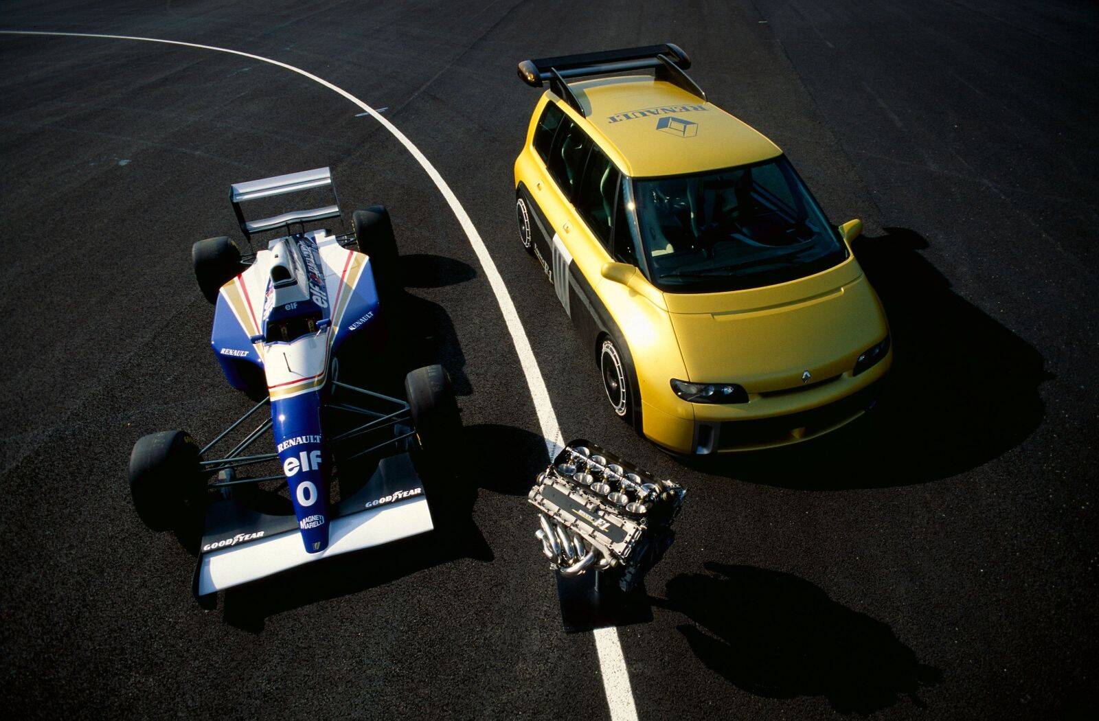 Renault Espace F1. Foto: Divulgação