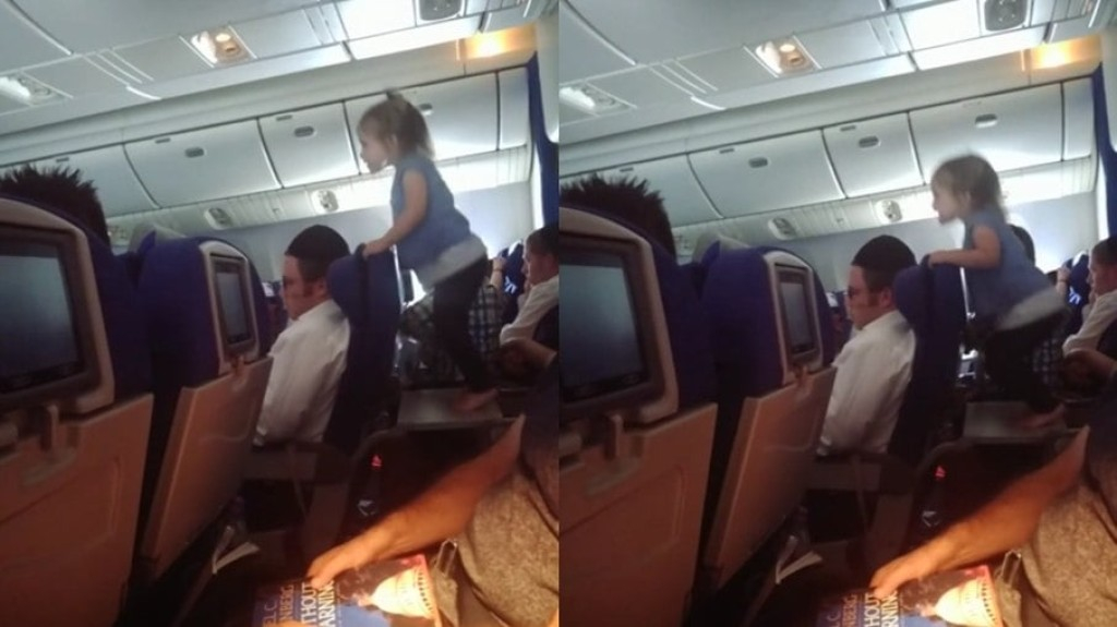 Bebê aterroriza passageiros de avião e web debate: de quem é a culpa?