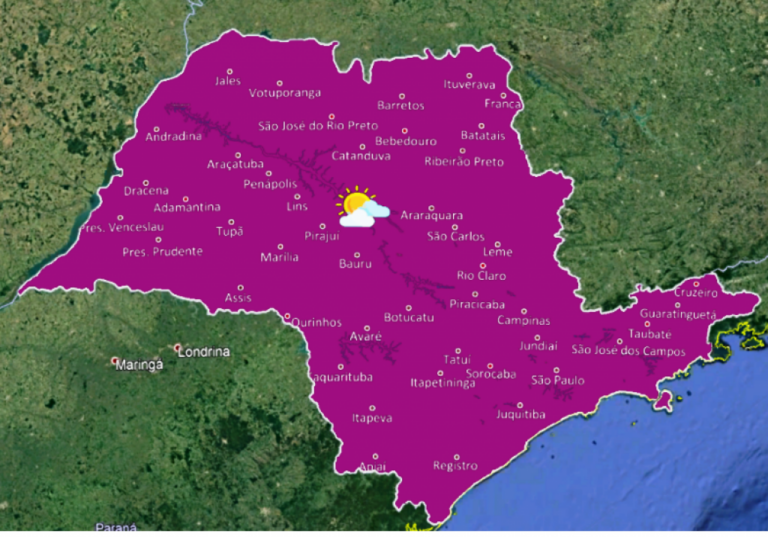 Calor, alerta de umidade no sábado e risco de chuva domingo; veja previsões