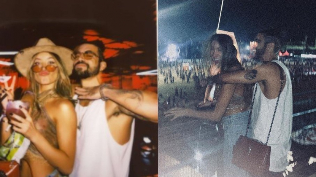 Caio Castro assume namoro com Daiane de Paula: "É leve" Caio Castro assume namoro com Daiane de Paula: "É leve"