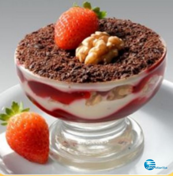 RECEITA - Verrine de Chocolate, sucesso garantido.