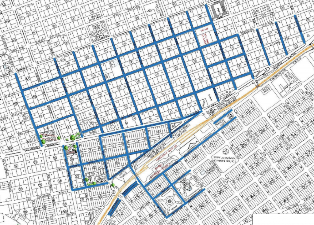 Mapa da zona azul em Marília: 120 quadras com 40 pontos de vendas