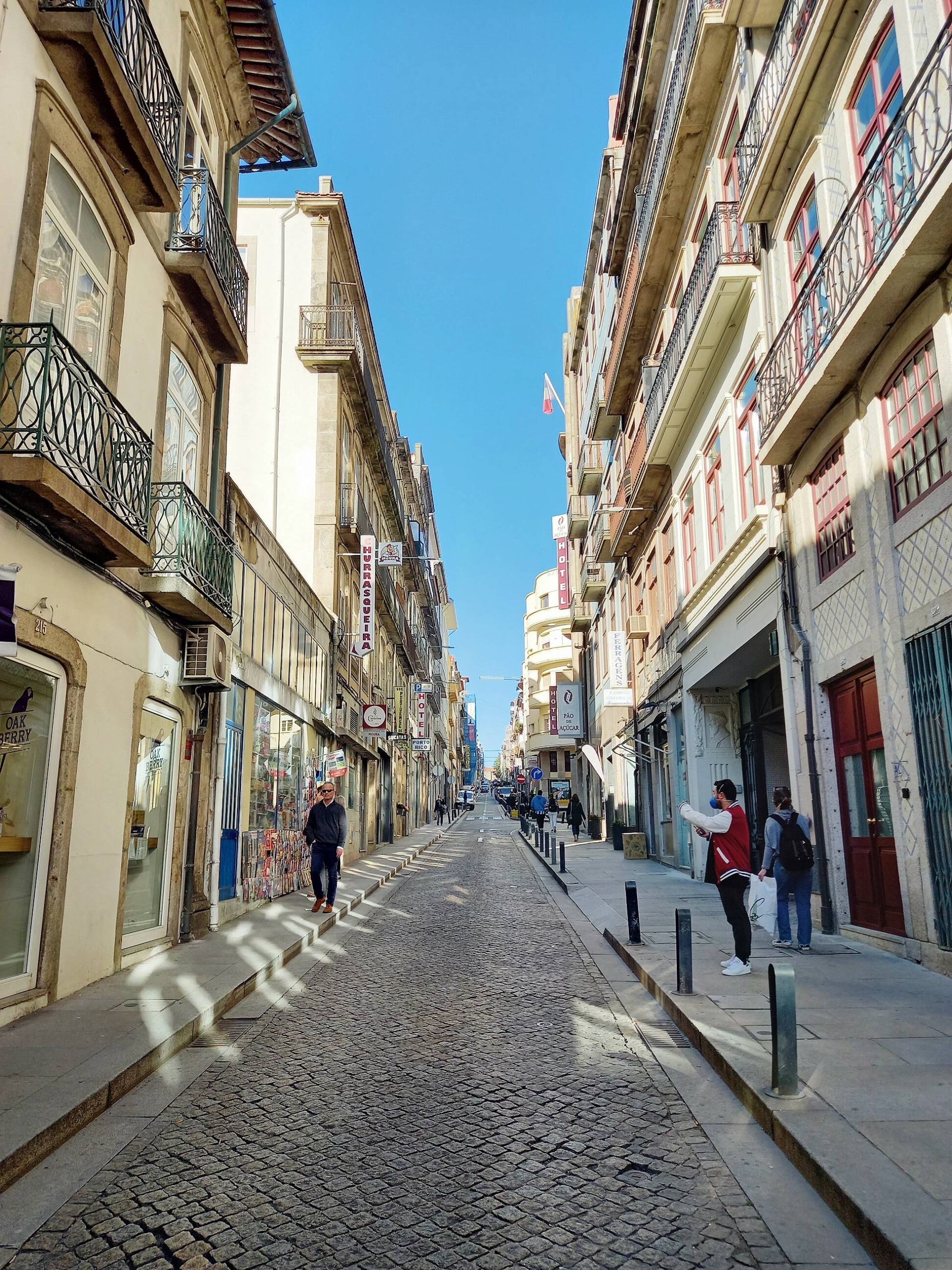 Ruas do centro histórico de Porto, em Portugal. Foto: Camila Cetrone