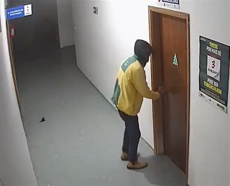Sistema de vídeo em Garça ajuda prisão após furto em USF; assista