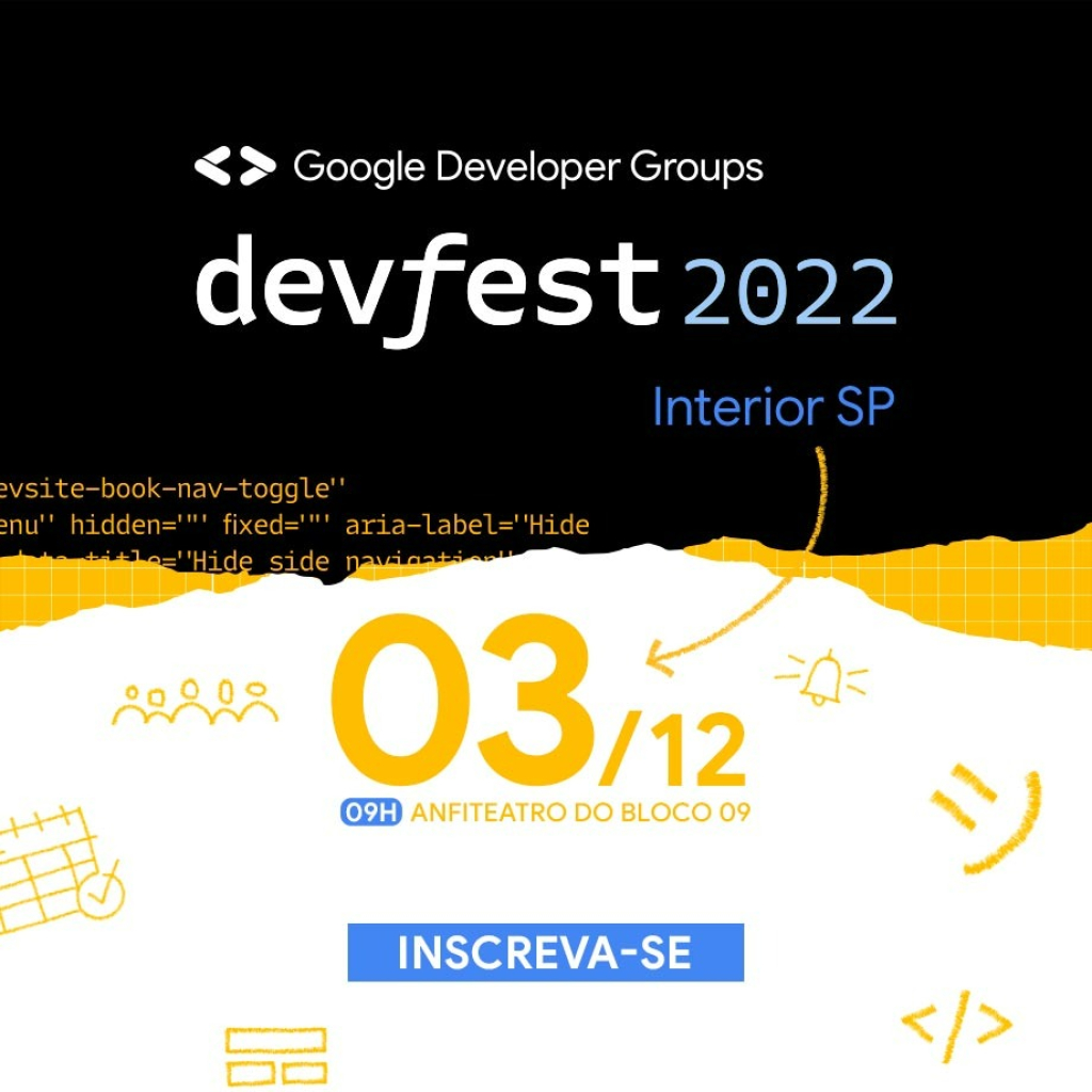 Unimar recebe DevFest 2022, festival de desenvolvedores promovido pelo Google