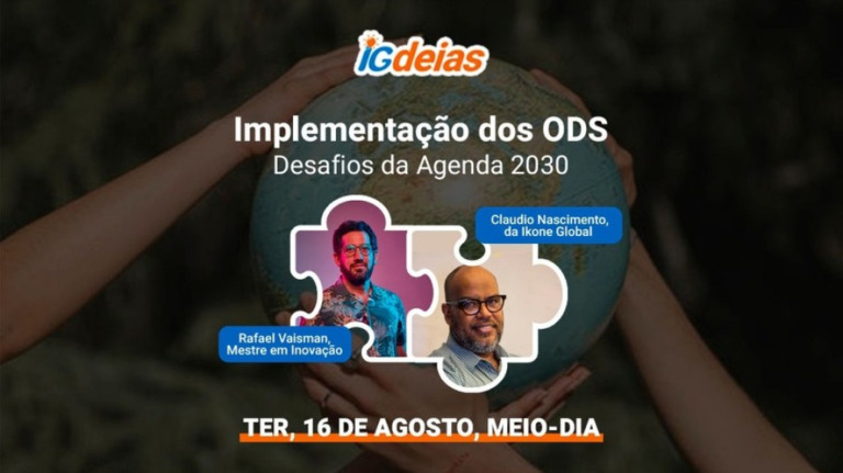 iGdeias debate implementação dos ODS e Desafios da Agenda 2030