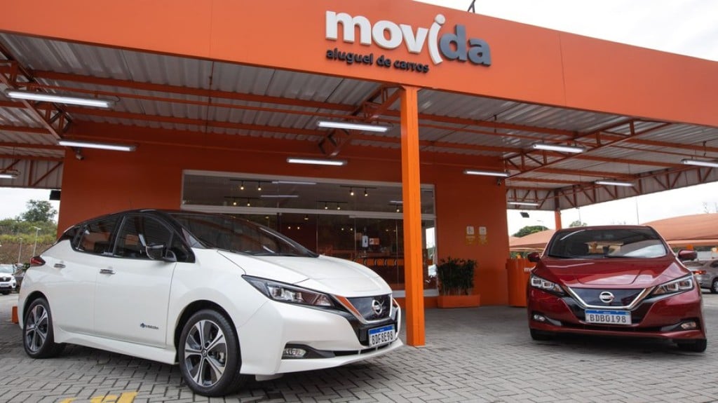 Movida disponibiliza carros elétricos para motoristas da 99