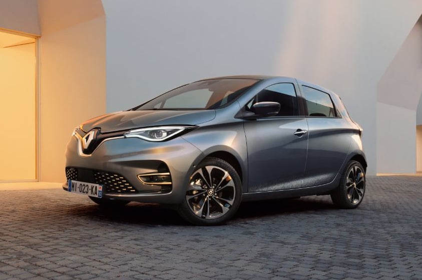 Renault Zoe 2022. Foto: Divulgação