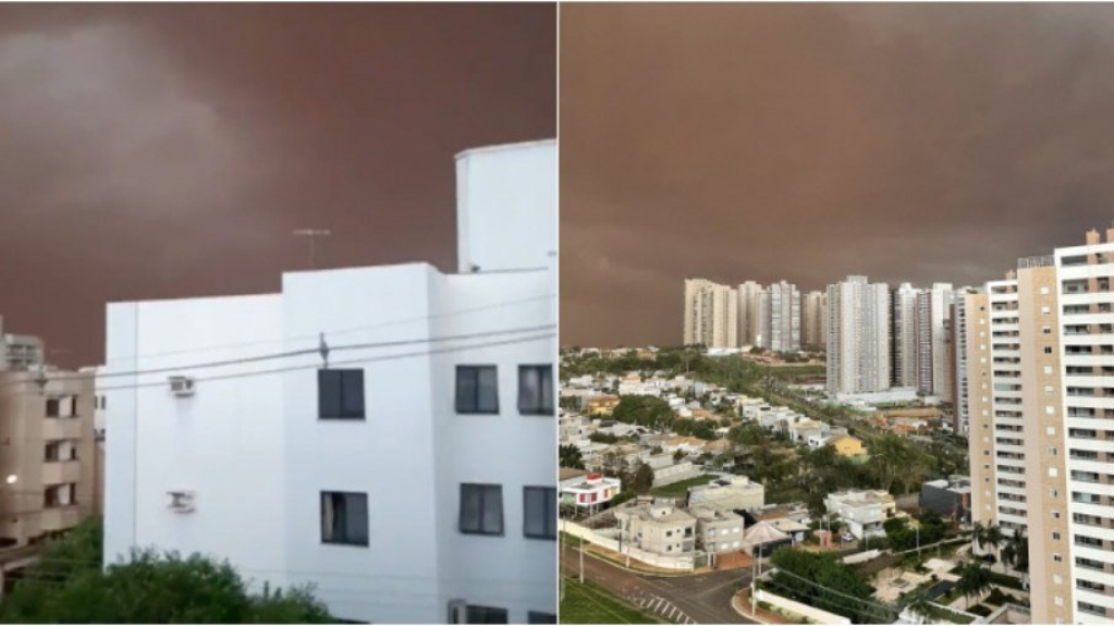 Nova nuvem de poeira é registrada por moradores no interior de SP; veja vídeos