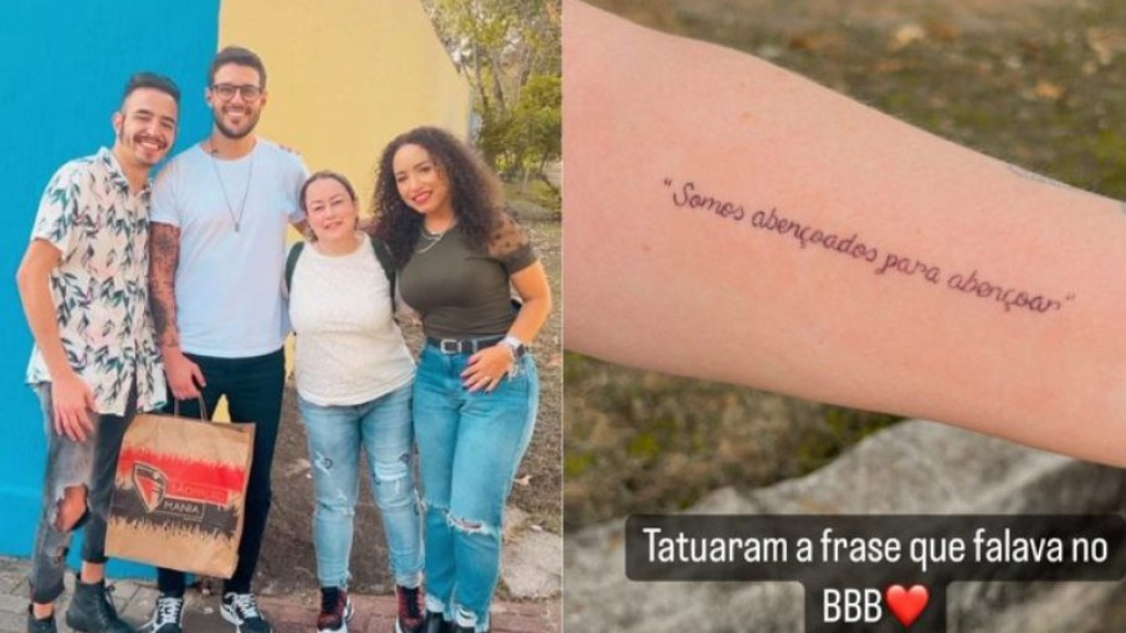 Fãs de Rodrigo Mussi tatuam frases do ex-BBB no braço