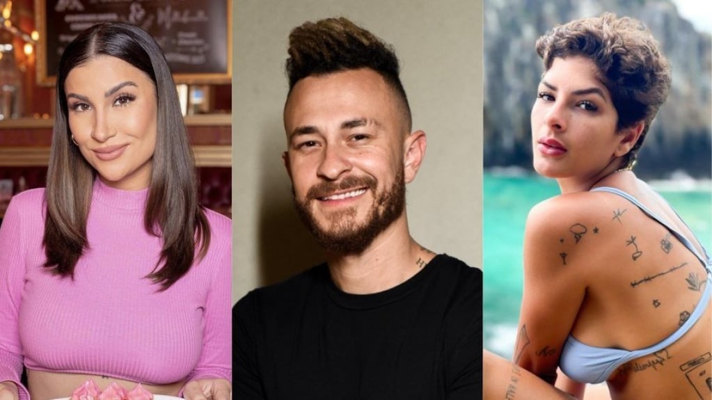 Lary Bottino é flagrada beijando ex-marido de Bianca Boca Rosa