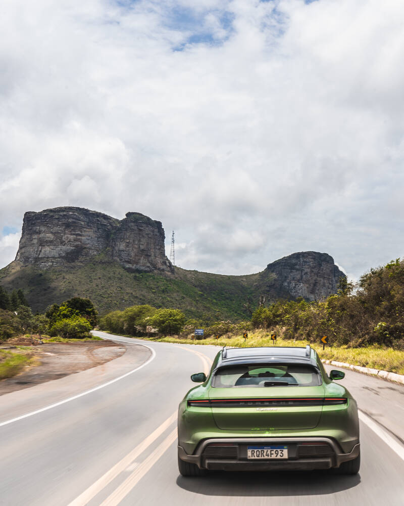 Porsche Taycan 4 Cross Turismo . Foto: Divulgação