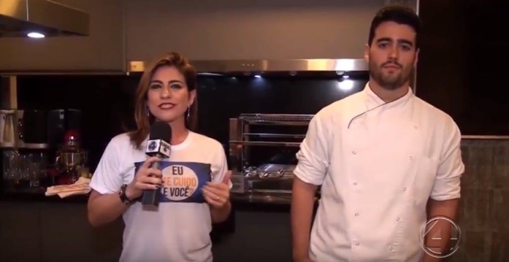 Alê Custódio e o Chef Matheus ensinam as receitas saudáveis do reality  Eu me cuido e você?