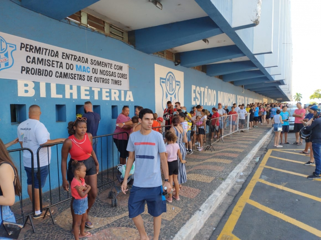 Ingressos esgotam em Marília um dia antes de rodada decisiva da Copa SP