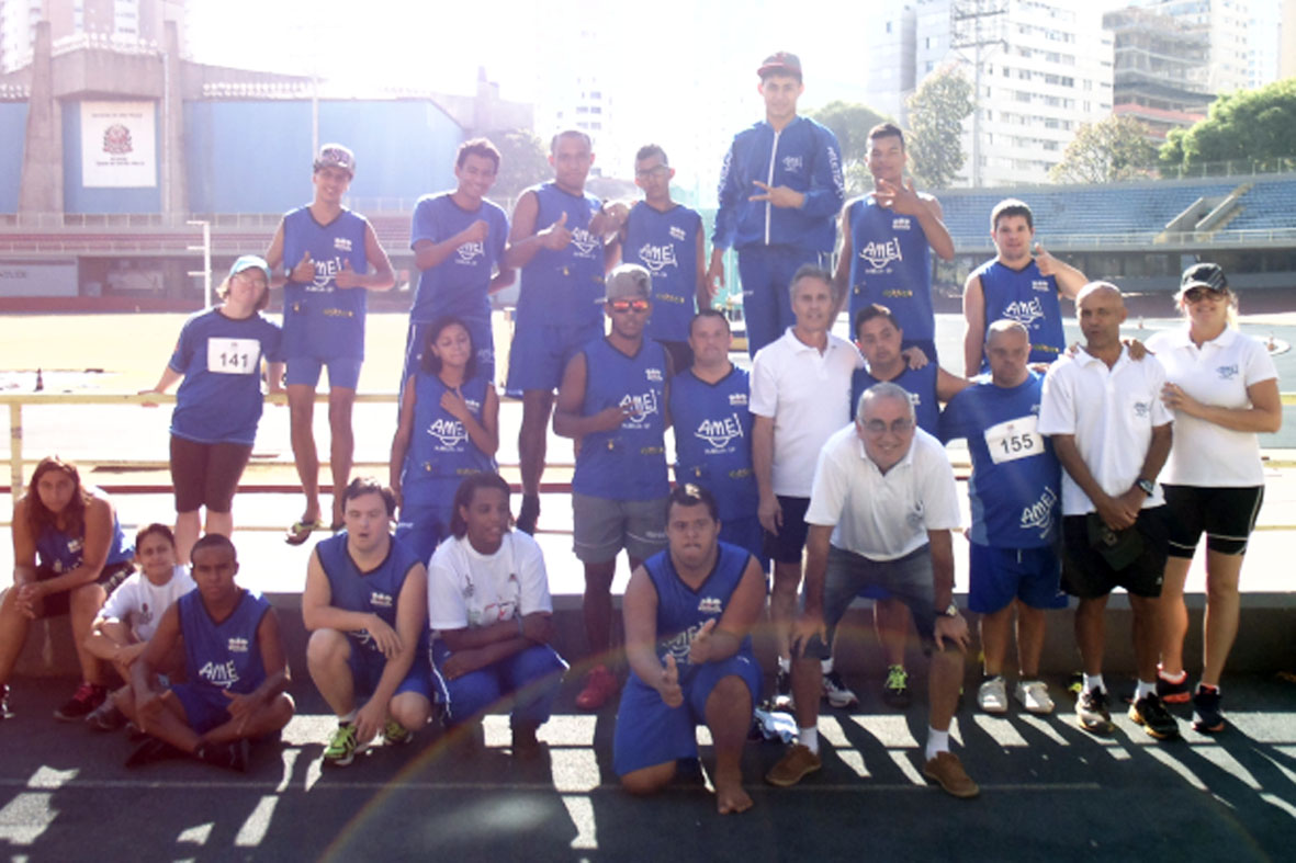 Amei é campeã regional de atletismo no Ibirapuera