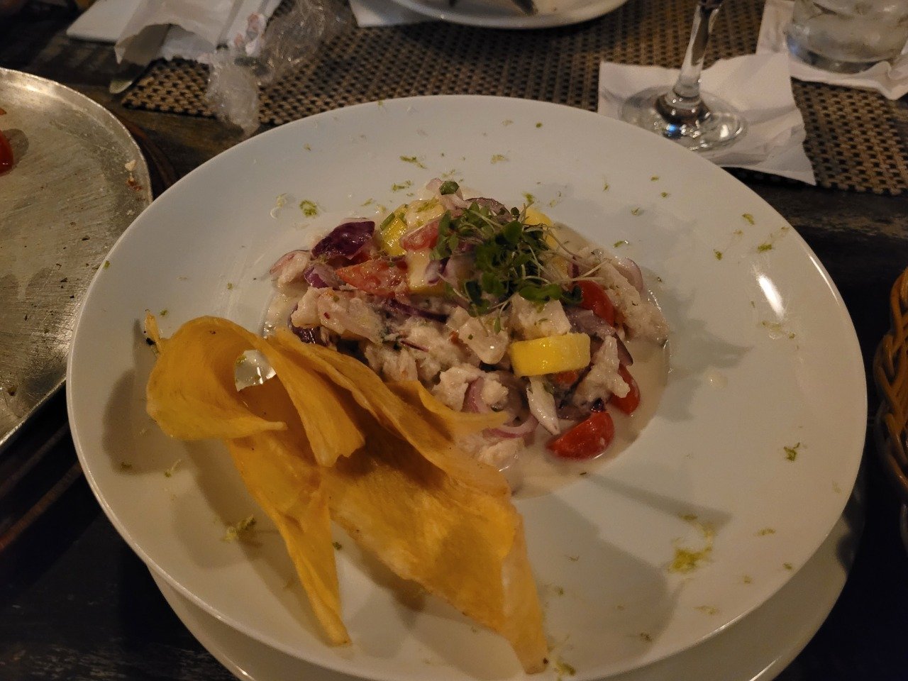 Ceviche. Foto: Miguel Trombini/iG Turismo