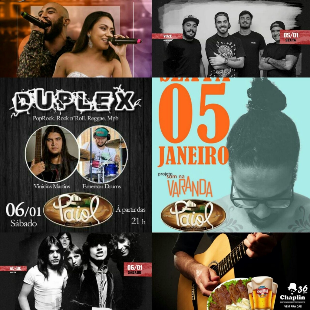 D'js, samba, rock, MPB e mais na agenda da balada