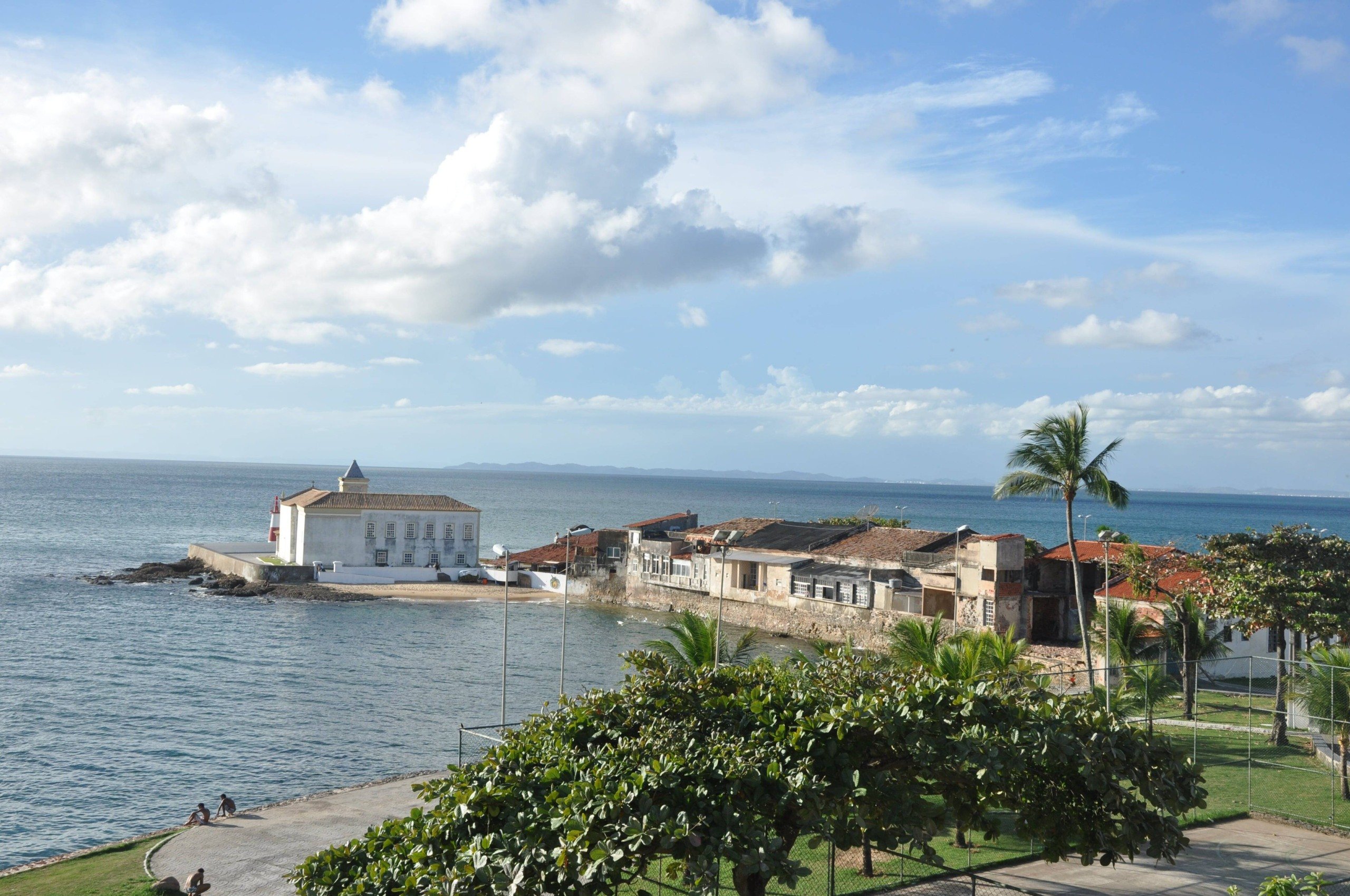 Ponta do Humaitá tem uma das melhores vistas de pôr-do-sol de Salvador. Foto: Rita Barreto/Setur