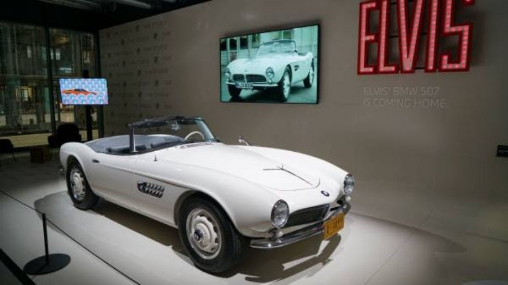 BMW mostra detalhes do clássico 507 que foi do astro do rock Elvis Presley