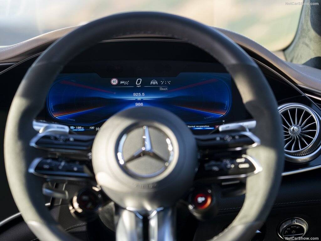 Mercedes-Benz EQS AMG. Foto: Divulgação