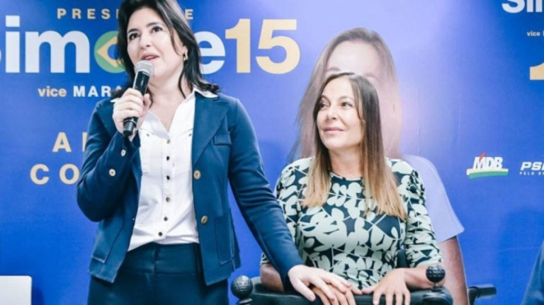 Vice de Tebet, Mara Gabrilli, declara voto em branco no segundo turno