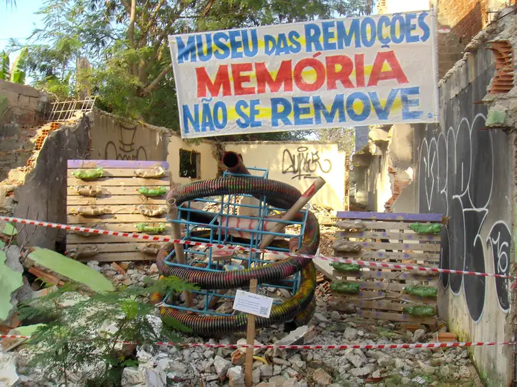 Rio de Janeiro (RJ) -  Rede de museus sociais conecta memórias e lutas de comunidades do Rio, ruas, casas, pessoas e hábitos culturais formam acervo dinâmico e vivo das periferias.  Foto:Museu das Remoções/Divulgação 