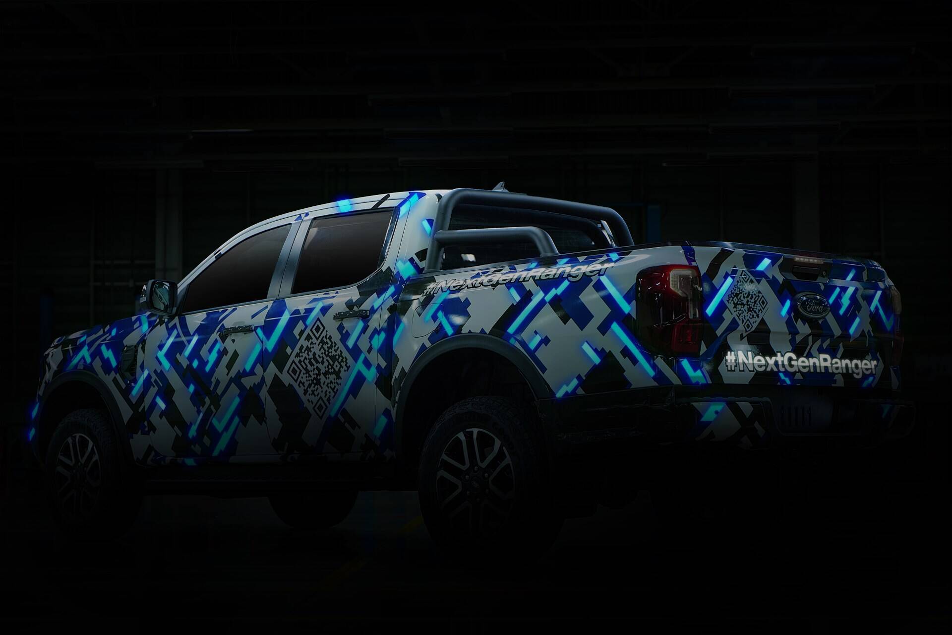 Ford Ranger - Teaser. Foto: Divulgação