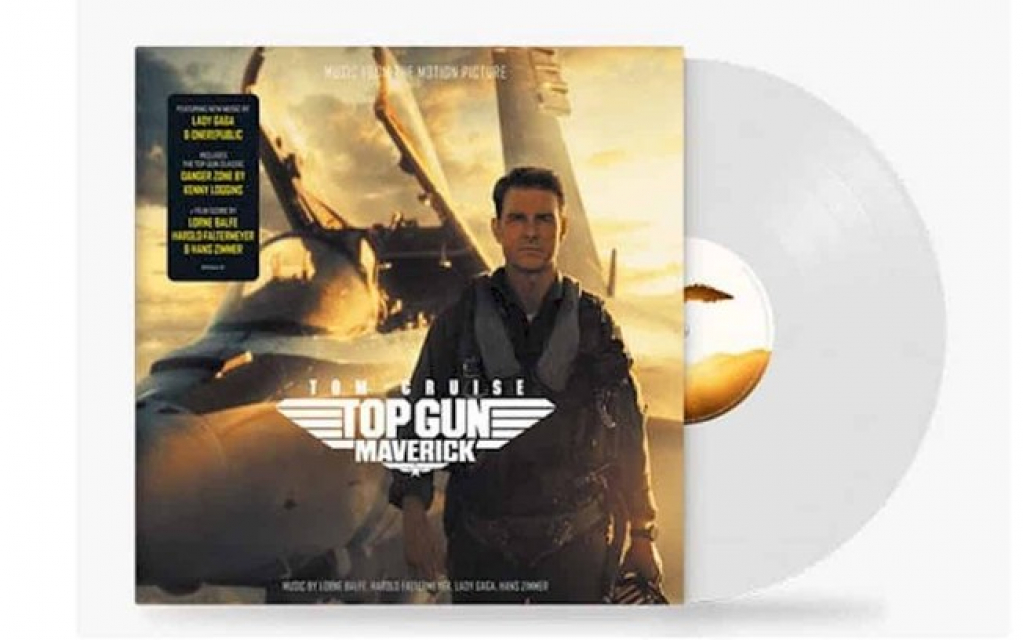 Trilha sonora de "Top Gun: Maverick" será lançada em vinil branco