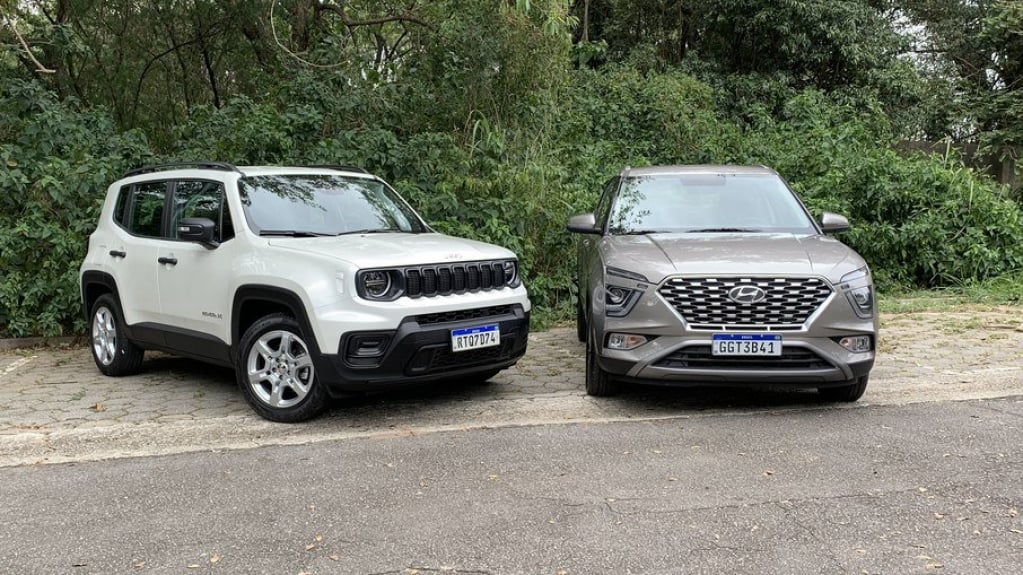 Jeep Renegade Sport x Hyundai Creta Limited: modestos e interessantes