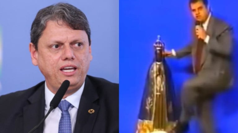 Para atacar Tarcísio, esquerda 'desenterra' chute de bispo em santa