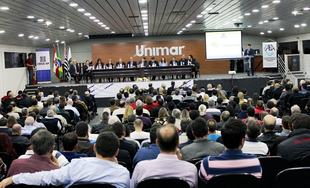 Unimar recebe 300 profissionais em Colégio de Inspetores do Crea