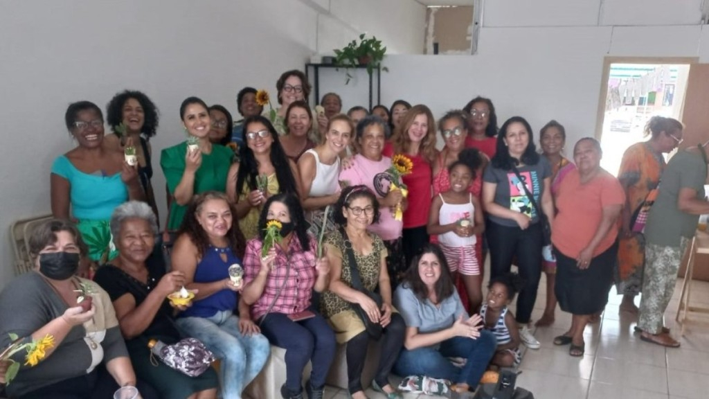 Divulgação Caliandra Saúde Mental e Instituto Beja realizam projeto social em prol de mulheres em situação de vulnerabilidade social