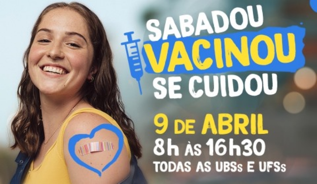 Sábado terá unidades de saúde abertas para vacina contra Covid, Sarampo e Influenza Sábado terá unidades de saúde abertas para vacina contra Covid, Sarampo e Influenza