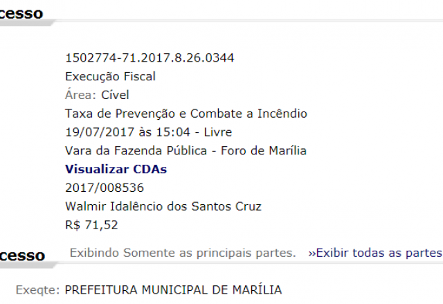 Pressão – Enxurrada de ações cobra dívidas de impostos e taxa ilegal em Marília