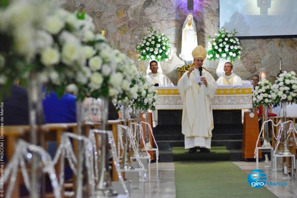 Cerimônia deu posse a novo paroco em Marília – Érica Montilha/Pascom Diocese