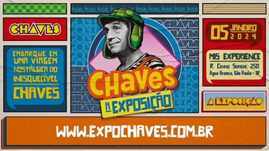 Foto: Reprodução “Chaves: A Exposição” chega ao Brasil para celebrar os 40 anos