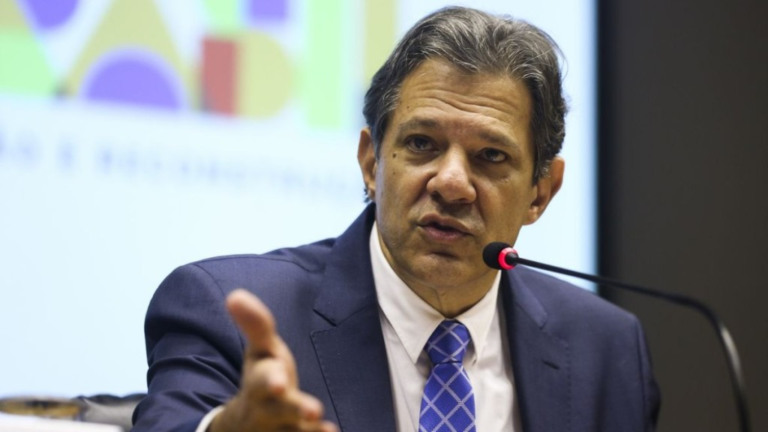 Valter Campanato/Agência Brasil Ministro da Fazenda, Fernando Haddad (PT)