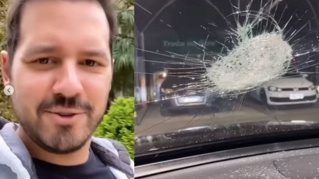 Donny De Nuccio sofre tentativa de assalto no Rodoanel; assista