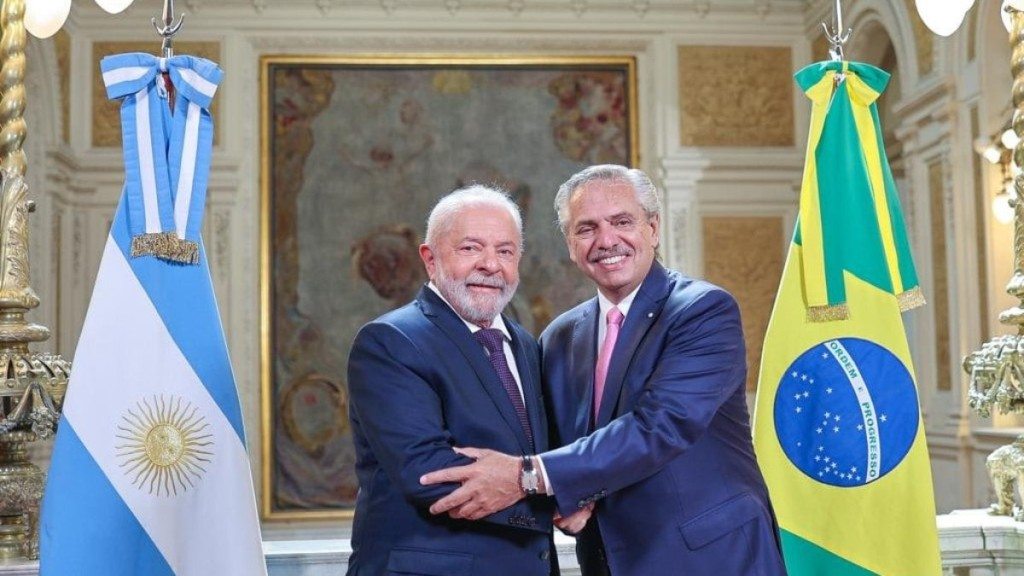 Ricardo Stuckert/PR Lula ao lado de Alberto Fernández, presidente da Argentina Ricardo Stuckert/PR Lula ao lado de Alberto Fernández, presidente da Argentina
