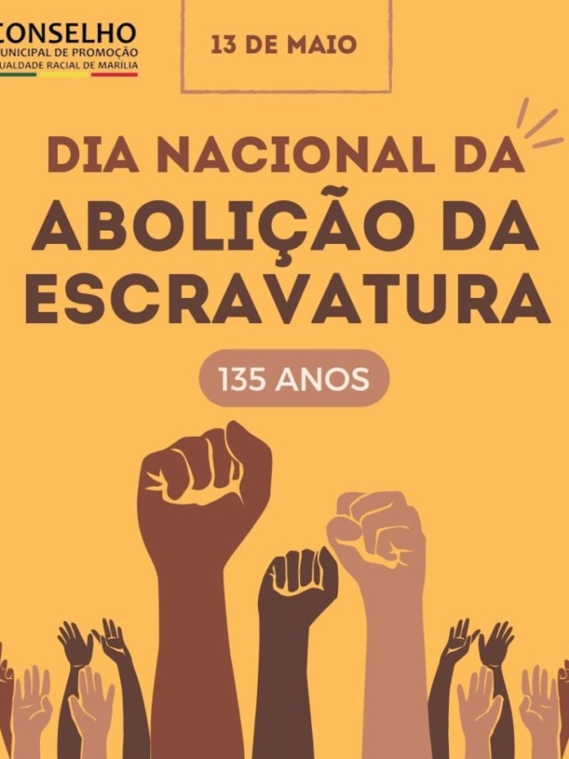 135 anos da Abolição da Escravatura no Brasil