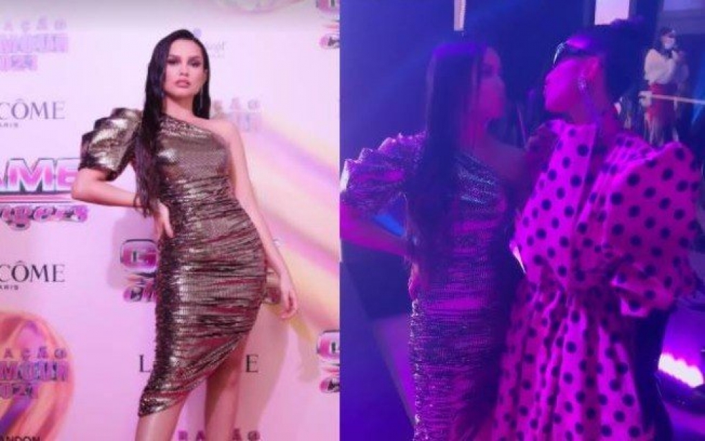 Juliette é estrela de premiação e é tietada por Sabrina Sato e outras famosas Juliette é estrela de premiação e é tietada por Sabrina Sato e outras famosas