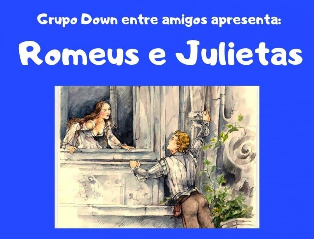 Down Entre Amigos anuncia Romeus e Julietas no Teatro de Marília