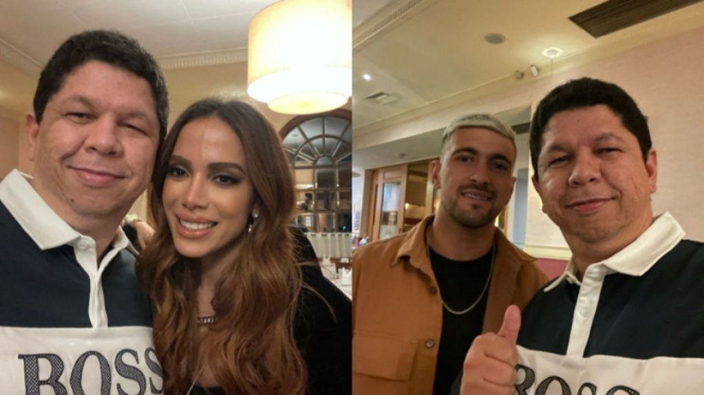 Anitta e Arrascaeta são vistos em mesmo restaurante em SP Anitta e Arrascaeta são vistos em mesmo restaurante em SP