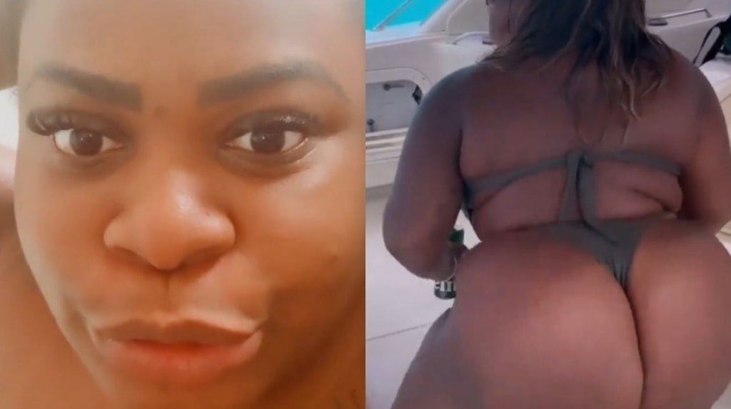 Jojo Todynho rebola de biquíni e rebate críticas: "As sem bunda passam mal"