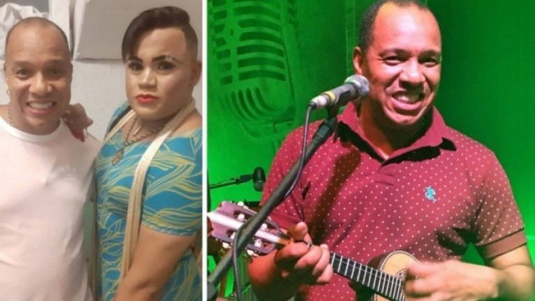 Vocalista do Molejo está namorando mulher: "Ela sabe que gosto do pá"