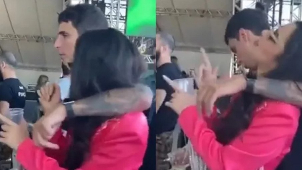 Emilly Araújo comenta suposto romance com Felipe Prior após flagra Emilly Araújo comenta suposto romance com Felipe Prior após flagra