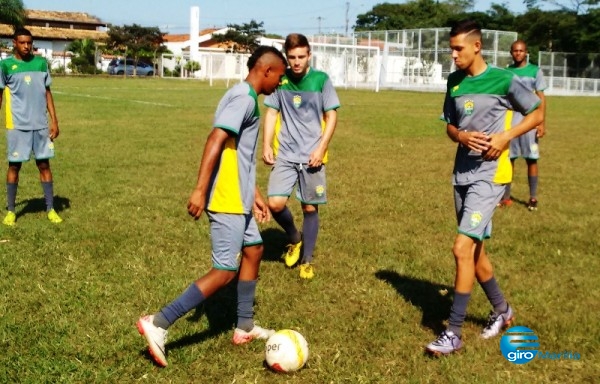 Atlético Marília durante treino para disputa dos Jogos da Juventude – Divulgação