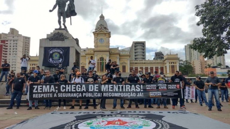 Agentes de segurança protestam em BH; entenda