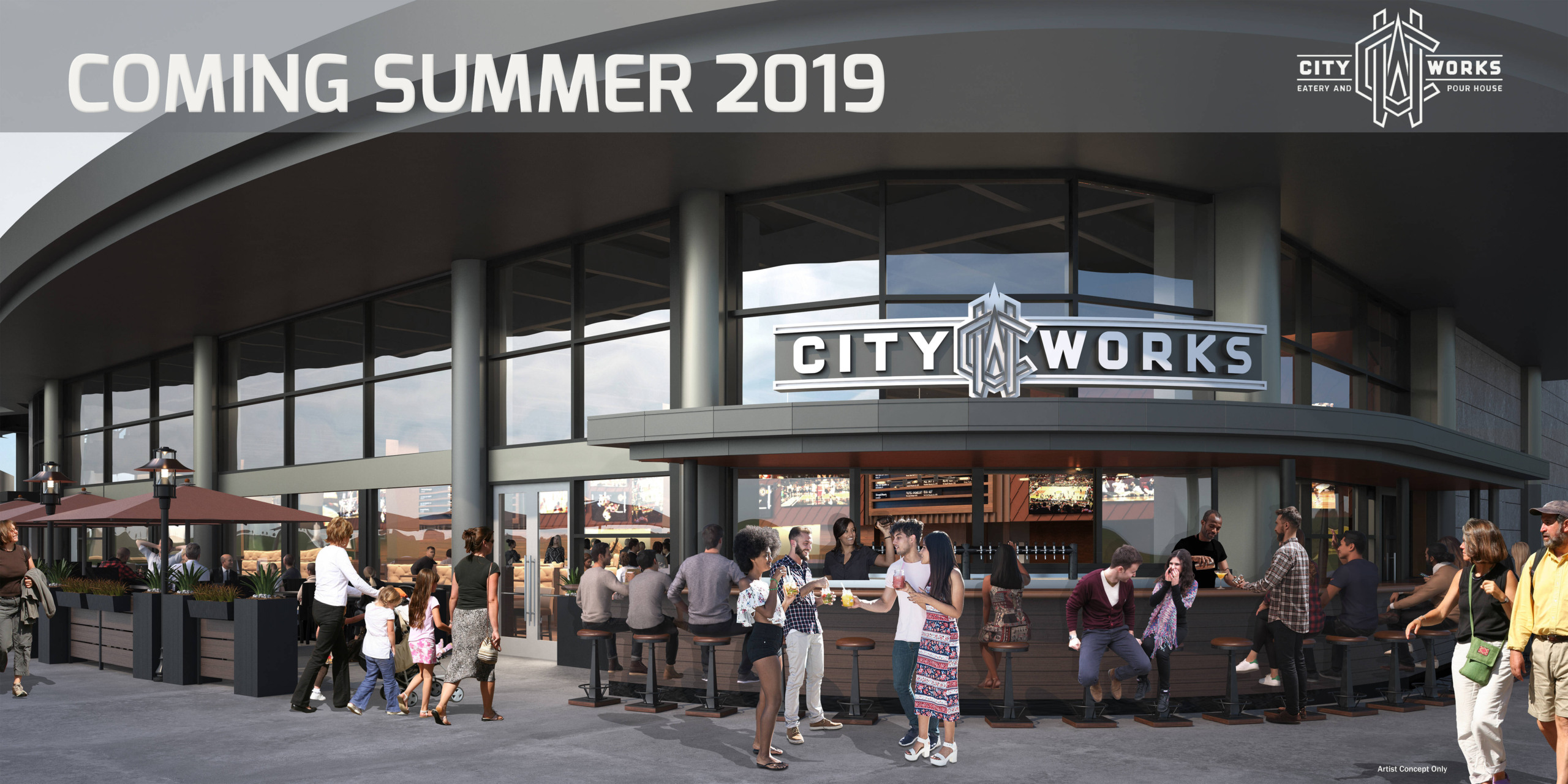 O City Works Eatery & Pour House trará muita comida e bebida para você se divertir na cidade de Orlando. Foto: Divulgação