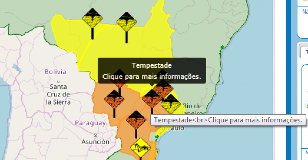 Meteorologia divulga alerta de tempestade em Marília e região